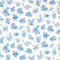 Woodland Floral Lapis Amethyst Pearl 121174 Upholstered Pelmets